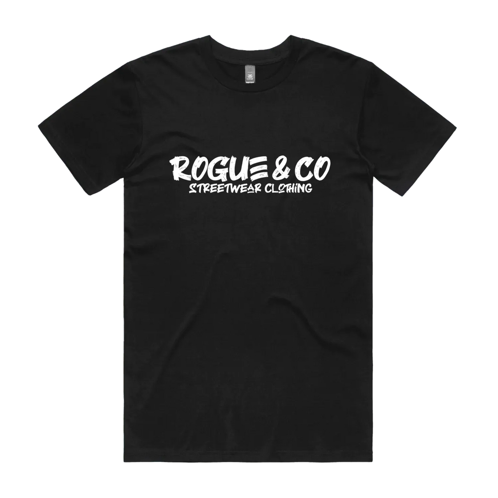 Black front flat lay